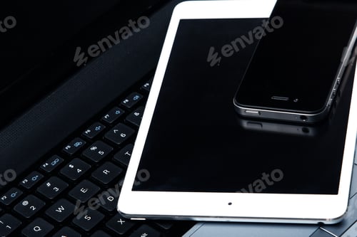 Preview: Laptop, tablet and smartphone