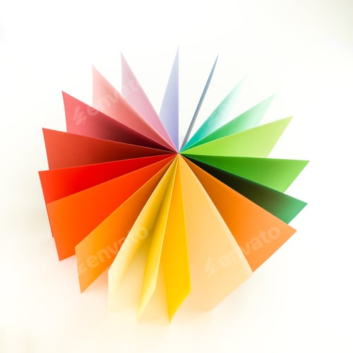Preview: colored cardboard