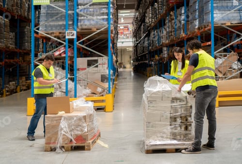 Preview: People in the warehouse