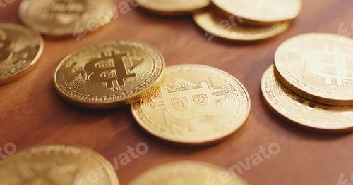 Preview: Stack of Bitcoin