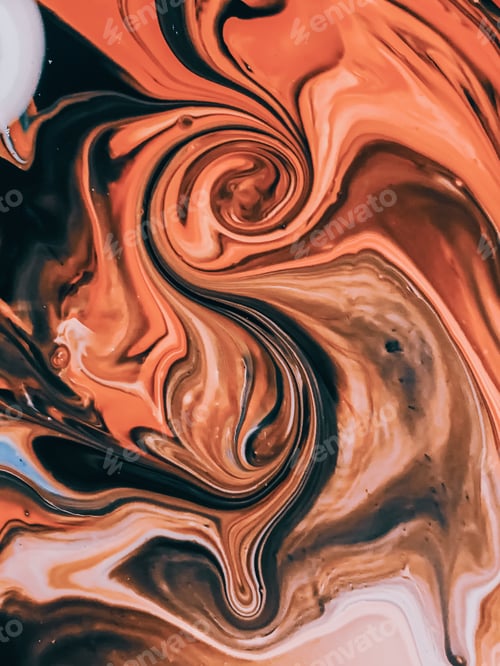 Preview: Vertical shot of liquid marble modern background