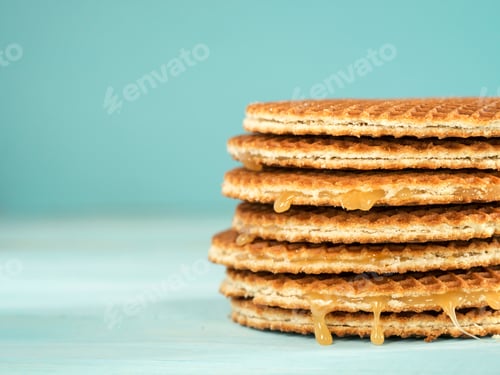 Preview: Stroopwafels or caramel Dutch Waffles