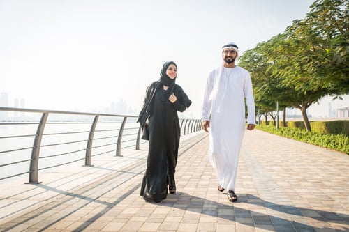 Preview: Arabic couple dating in Dubai