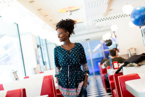 Preview: Woman in the diner