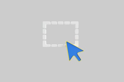 Preview: Cursor selecting square area