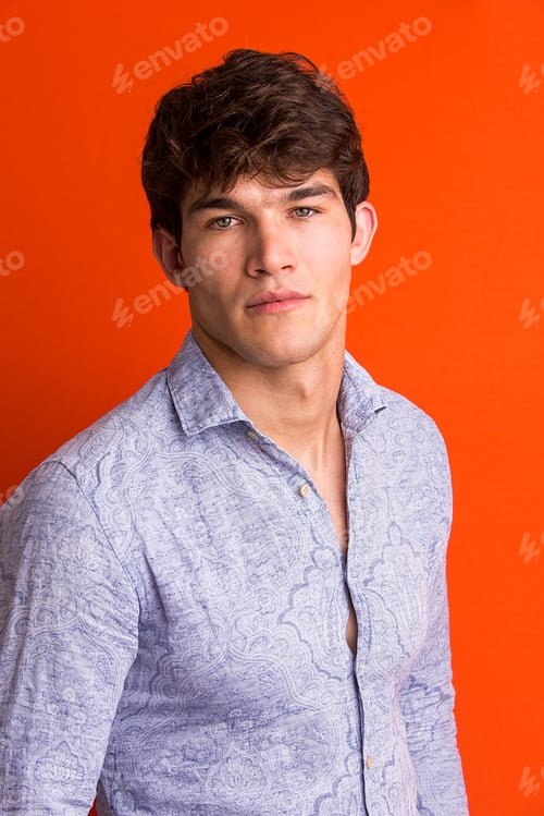 Preview: Portrait of handsome man