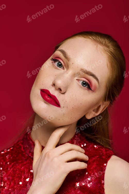 Preview: Captivating beauty shines with vibrant colors and confidence in bold fashion