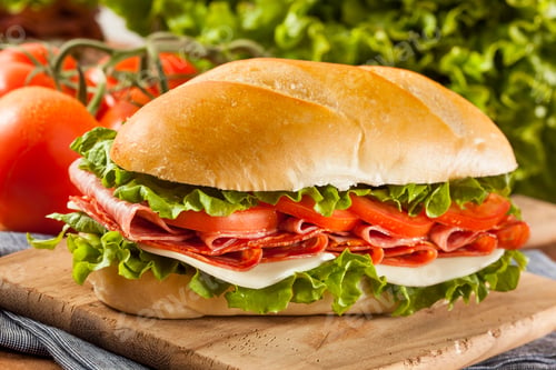 Preview: Homemade Italian Sub Sandwich