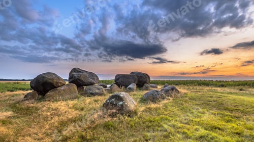 Preview: Hunnish megalithic Dolmen hunebed structure