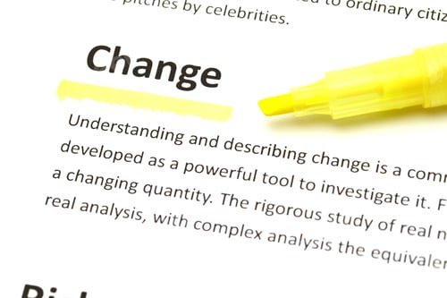Preview: English meaning of change