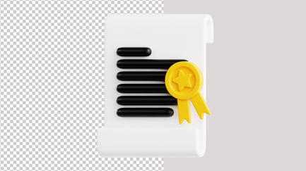 Предпросмотр: 3D-диплом с медалью