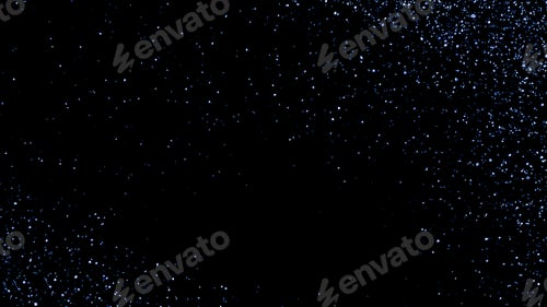 Preview: Stars in space. Starry night sky. Dark blue galaxy.