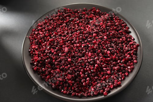 Preview: freeze dried granulated blackberry fruit