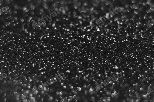 Preview: Gray black sparkling glitter bokeh background