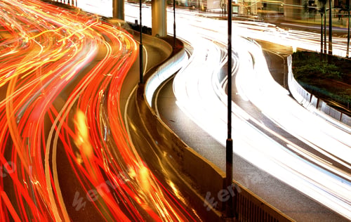 Preview: speed traffic motion blur at night