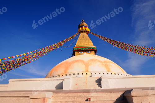 Preview: Boudhanath Stupa in Kathmandu, Nepal, UNESCO World Heritage Site.