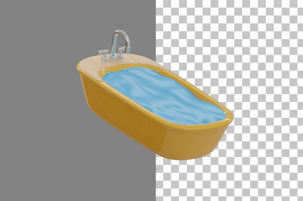 Preview: Bathtub 3D Icon