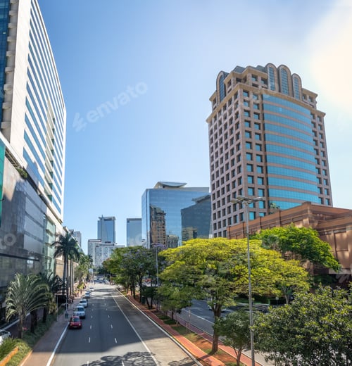 Preview: Buildings at Morumbi neighborhood in Sao Paulo financial district - Sao Paulo, Brazil