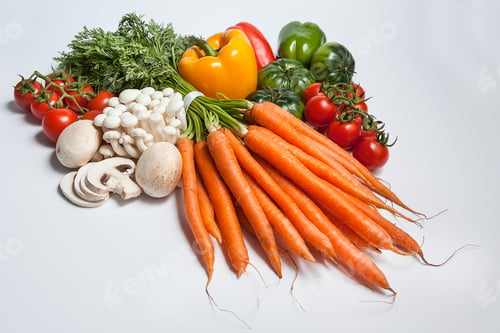 Preview: composition of vegetables