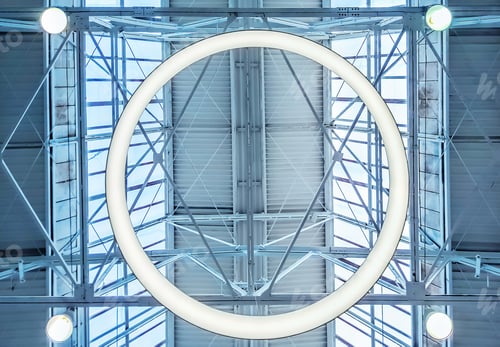 Preview: Skylight window - architectural background.