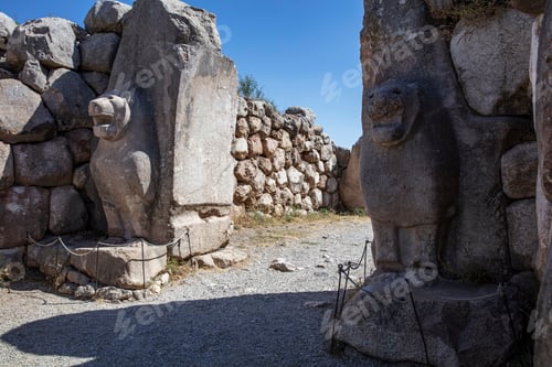Preview: General view of Hattusa was the capital of the Hittite Empire in the late Bronze Age. Corum, Turkey.