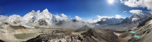 Preview: Everest & Lhotse from Kalapattar, 5545m