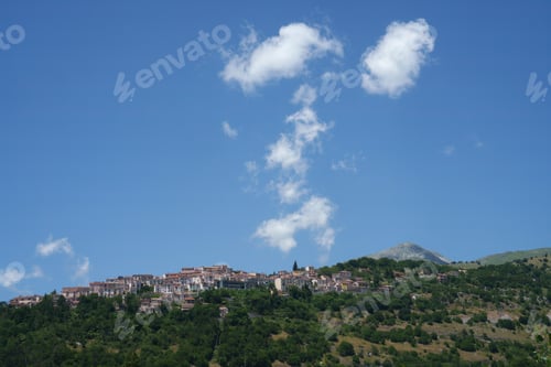 Preview: Alfedena, old town at Abruzzo National Park