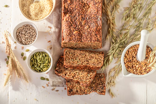 Preview: Fit tin wholemeal bread for perfect breakfast.