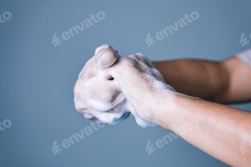 Preview: procedure for correct hand washing, step five