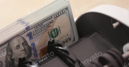 Preview: Counting machine for USD dollar