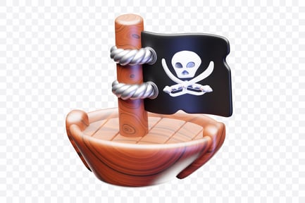Preview: Sailing Pirate Ship Vessel