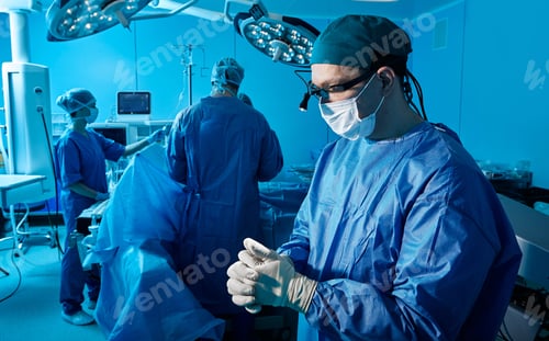 Preview: Surgical Team Prepares for Operation in Hospital Room