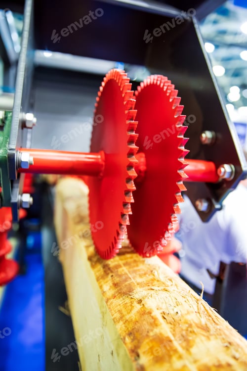 Preview: Woodworking wood processing machine, modern technology in the in