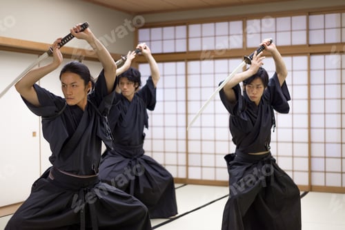 Preview: Samurai training in a traditional dojo in Tokyo