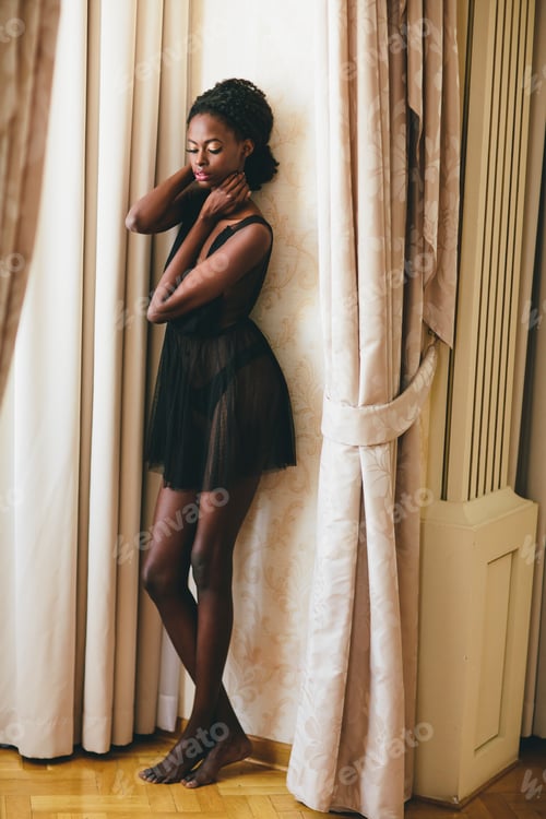 Preview: Young black woman