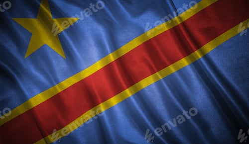 Preview: Flag of the Democratic Republic of the Congo