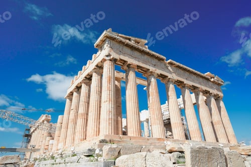 Preview: Erechtheion temple in Acropolis of Athens