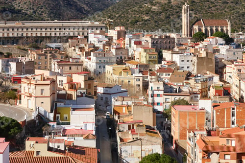 Preview: Picturesque mediterranean village of Portbou. Alt Emporda. Girona, Catalonia. Spain