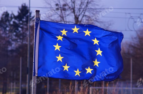 Preview: A winter mute unfolds the European flag