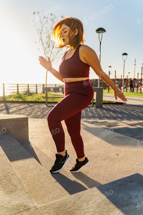 Preview: Outdoor Step Workout in the City