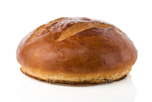 Preview: loaf of bread isolated on white