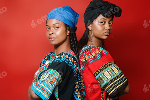 Preview: Two black women on their backs