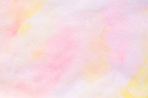 Preview: Soft Pink, Yellow, and White Watercolor Background