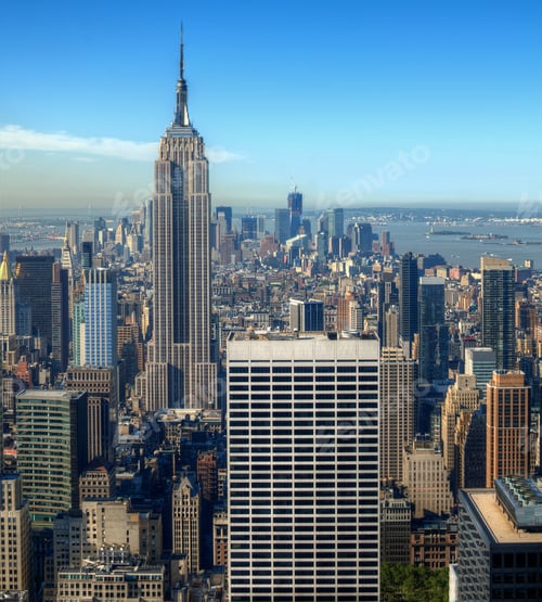 Preview: Aerial view of Manhattan