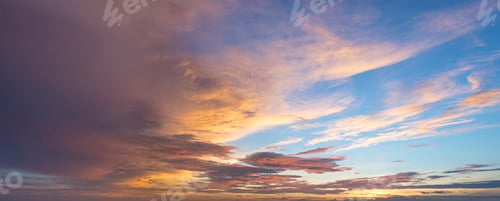 Vorschau: Bunter Himmel in der Dämmerung, Hintergrund, Hintergrund