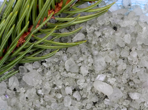 Preview: Sea Salt Bath Is On The Table Next To Supplements