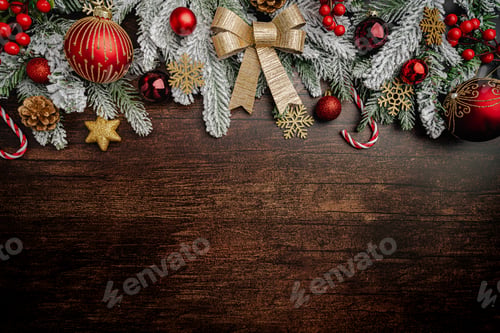 Preview: Christmas and New Year background