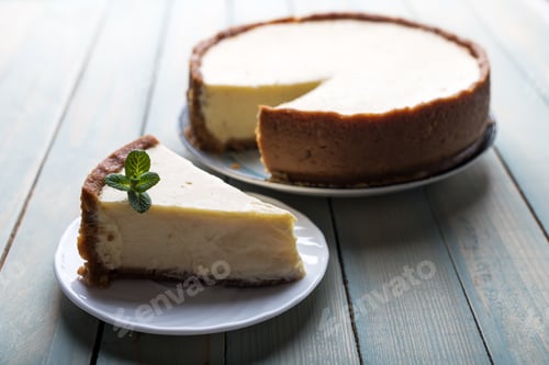 Preview: Plane round classic New York cheesecake