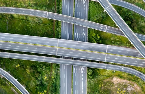 Preview: highway interchange Road