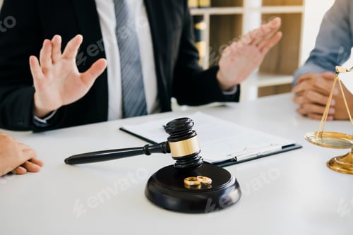 Preview: Lawyer is telling him to calm down as the sweetheart clients are going to file for divorce